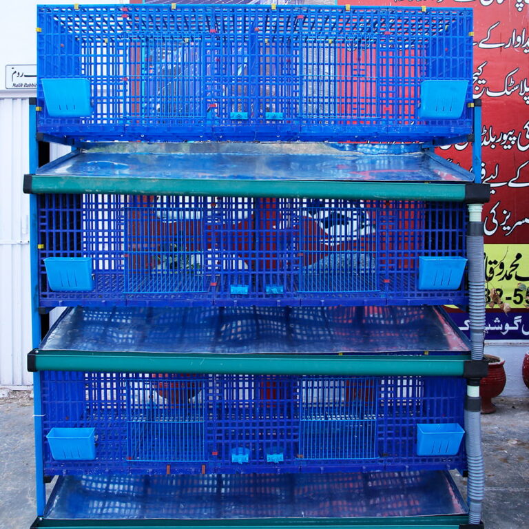 RABBIT PLASTIC CAGE 5x2 Size